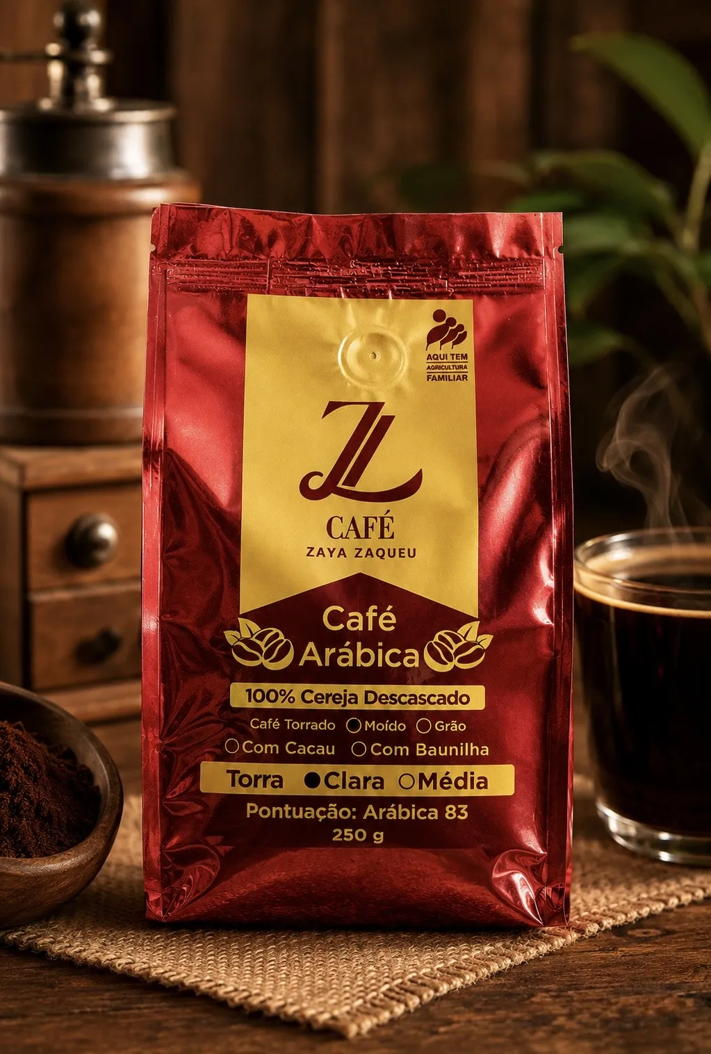 Café Especial moído 100% Arábica – Torra Clara 250g